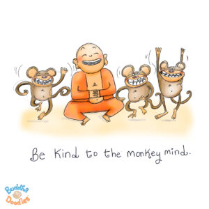 Mindfulness is apengedachten accepteren